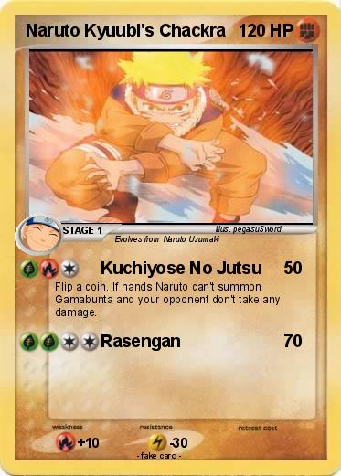 Pokemon Naruto Kyuubi's Chackra