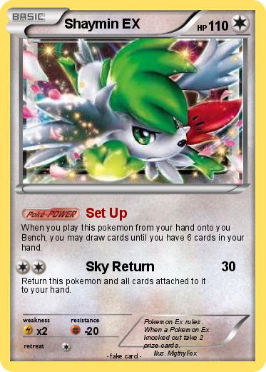 Pokemon Shaymin EX
