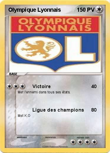 Pokemon Olympique Lyonnais