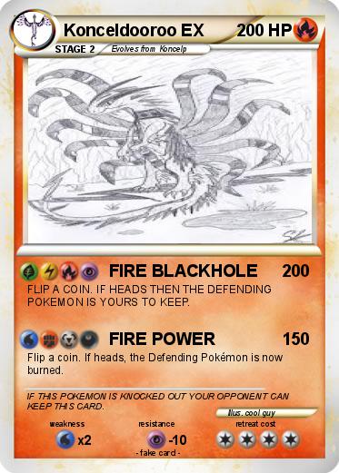 Pokemon Konceldooroo EX