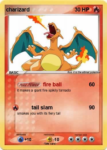 Pokemon charizard