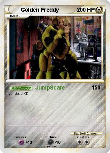 Pokemon Golden Freddy