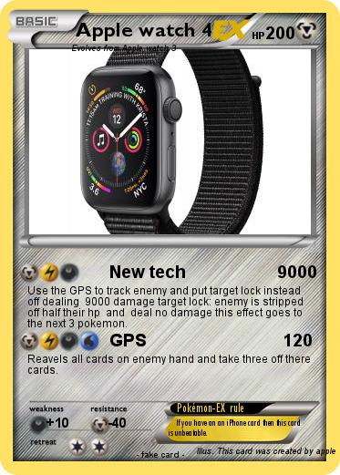 Pokemon Apple watch 4