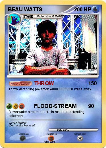 Pokemon BEAU WATTS
