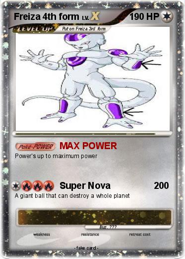 Pokemon Freiza 4th form