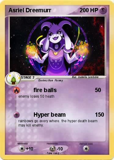 Pokemon Asriel Dreemurr