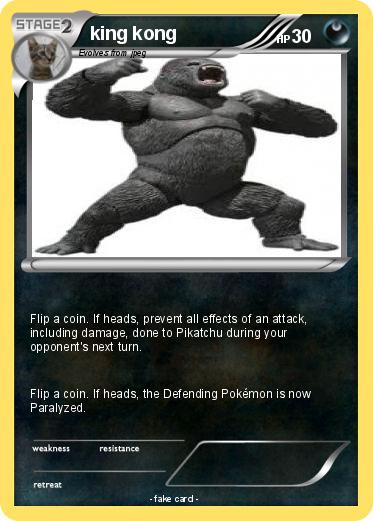 Pokemon king kong