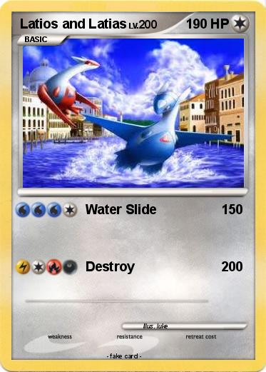 Pokemon Latios and Latias