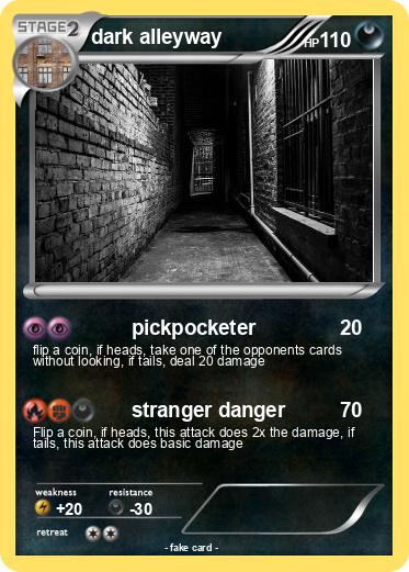 Pokemon dark alleyway