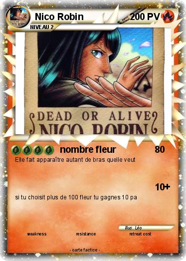 Pokemon Nico Robin