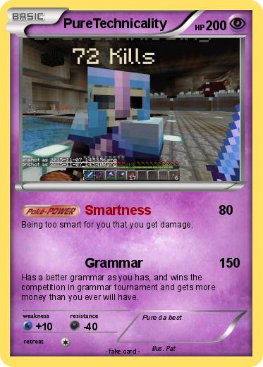 Pokemon PureTechnicality