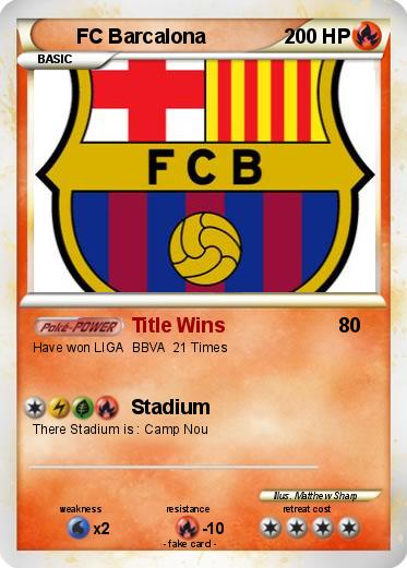 Pokemon FC Barcalona