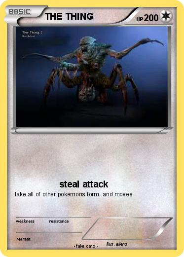 Pokemon THE THING