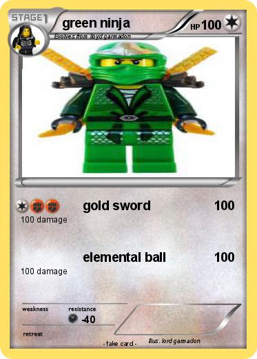 Pokemon green ninja