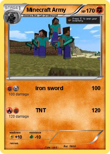 Pokemon Minecraft Army