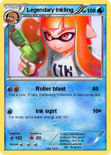 Pokemon Legendary Inkling