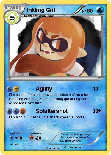 Pokemon Inkling Girl