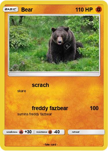 Pokemon Bear