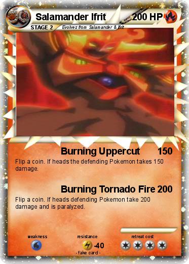Pokemon Salamander Ifrit