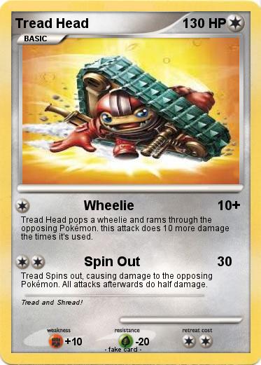 Pokemon Tread Head