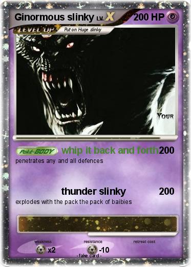 Pokemon Ginormous slinky