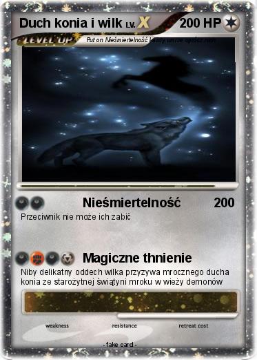 Pokemon Duch konia i wilk