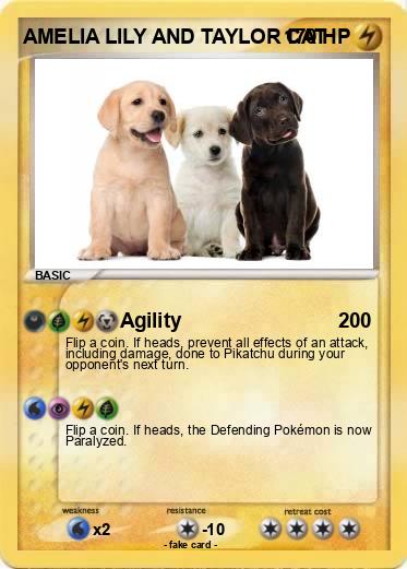 Pokemon AMELIA LILY AND TAYLOR CAT