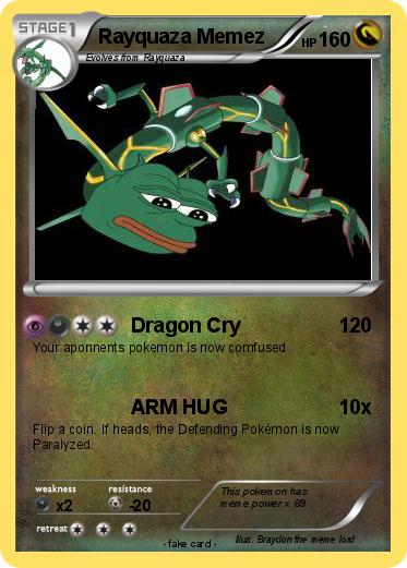 Pokemon Rayquaza Memez