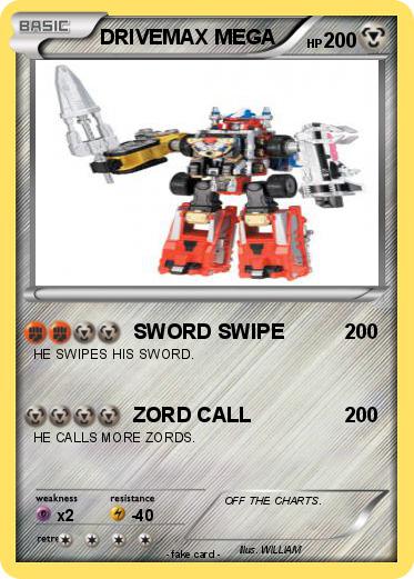 Pokemon DRIVEMAX MEGA