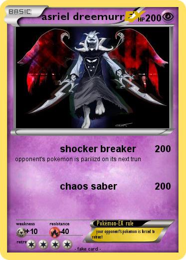 Pokemon asriel dreemurr