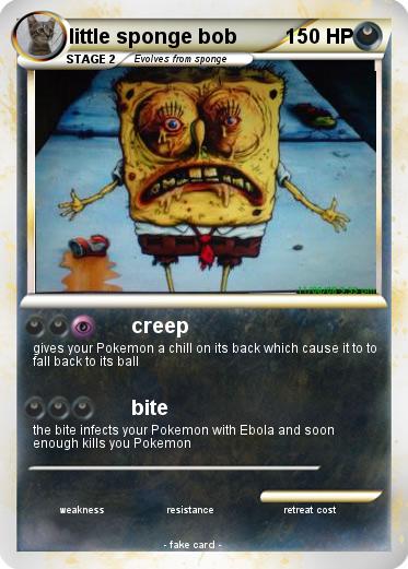 Pokemon little sponge bob