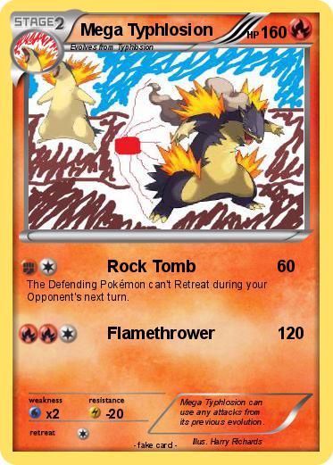 Pokemon Mega Typhlosion