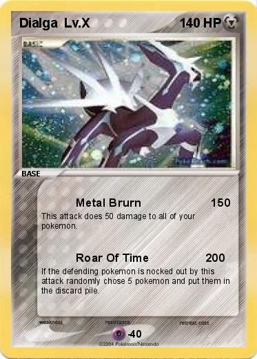 Pokemon Dialga  Lv.X