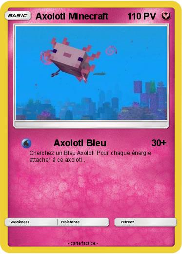 Pokemon Axolotl Minecraft