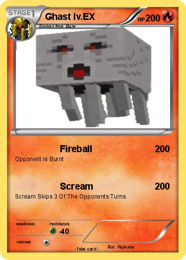 Pokemon Ghast lv.EX