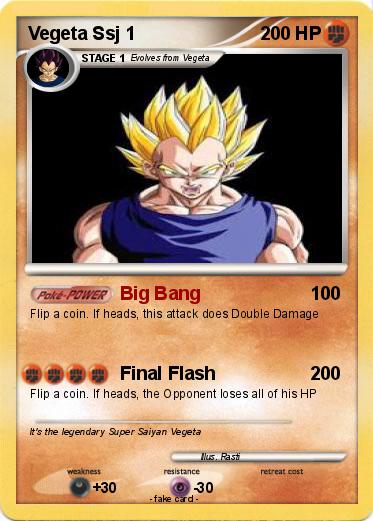Pokemon Vegeta Ssj 1