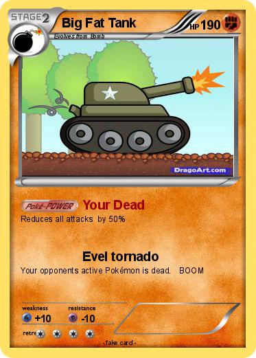 Pokemon Big Fat Tank