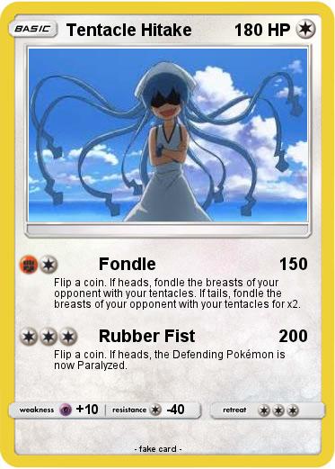 Pokemon Tentacle Hitake