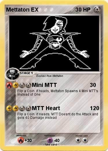 Pokemon Mettaton EX