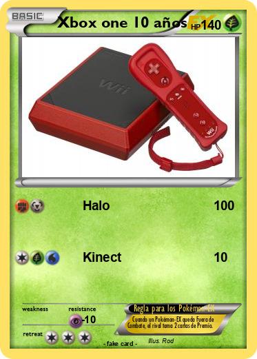 Pokemon Xbox one 10 años