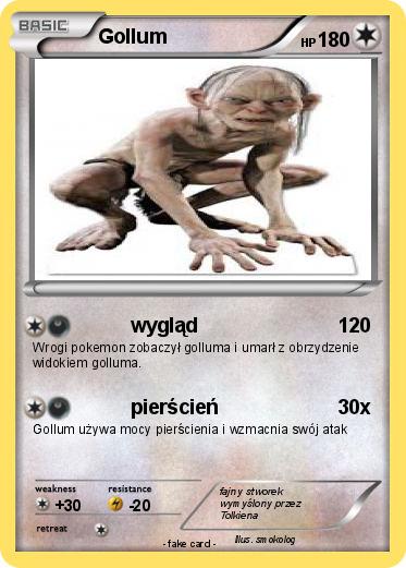 Pokemon Gollum