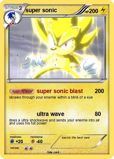 Pokemon super sonic