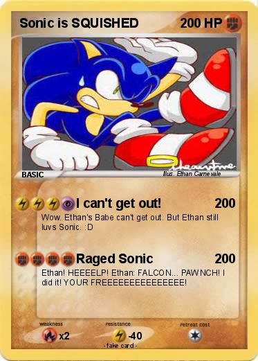 Pokemon Sonic is SQUISHED