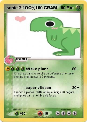 Pokemon sonic 2 1OO%100 GRAM