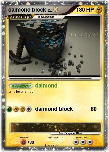 Pokemon daimond block