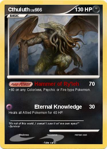 Pokemon Cthuluth