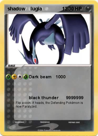 Pokemon shadow    lugia               12