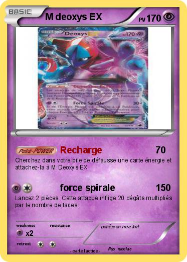 Pokemon M deoxys EX