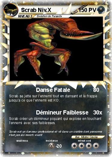Pokemon Scrab Niv.X