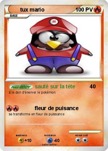 Pokemon tux mario